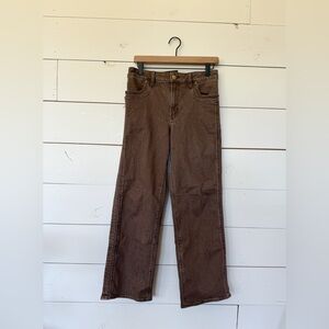 American Eagle Brown Stovepipe Jeans